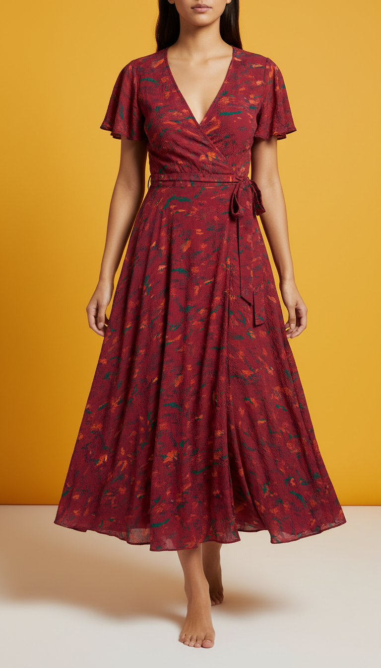 Women's Wrap Dress